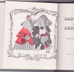 Baby Elephant and the Secret Wishesby: Sesyle Joslin/Leonard Weisgard 