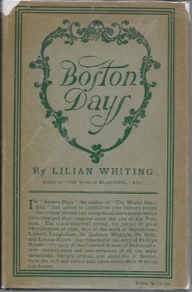 Boston Daysby: Whiting, Lilian