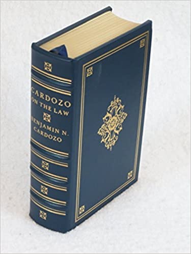 Cardozo On The Law: The Nature Of The Judicial Process, The Growth Of The Law, The Paradoxes Of Legal Science, Law And Literature by: Cardozo Benjamin N.; Preface By 