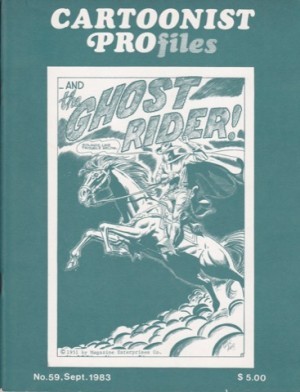 Cartoonist Profiles - No. 59, September 1983by: Hurd (Ed.), Jud