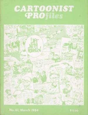 Cartoonist Profiles - No. 61, March 1984by: Hurd (Ed.), Jud
