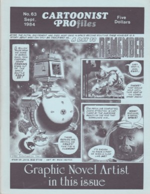 Cartoonist Profiles - No. 63, Sept. 1984by: Hurd (Ed.), Jud