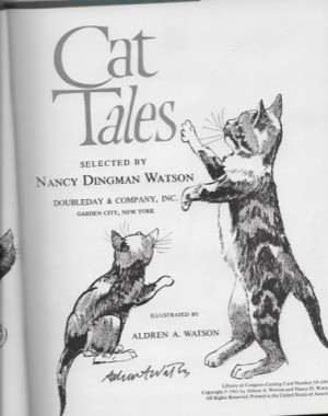 Cat Tales (SIGNED BY ILLUSTRATOR)by: Watson (Ed.), Nancy Dingman