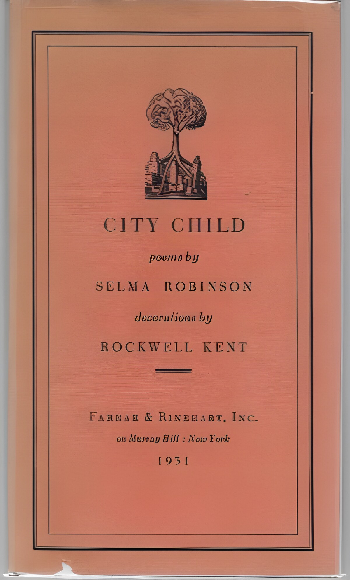 City Childby: Robinson/Rockwell Kent, Selma 