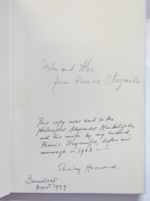 Cliffs of Fall and Other Stories, The (SIGNED COPY)by: Hazzard, Shirley