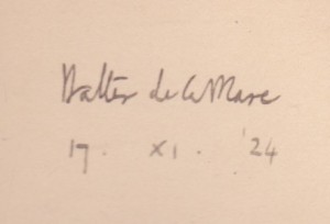Collected Poems, 1901-1918 2 Volume Set (SIGNED COPIES)by: De La Mare, Walter 