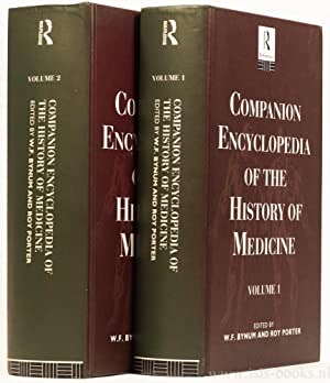 Companion Encyclopedia of the History of Medicine (2 Vols.)by: Bynum, W F (Editor), and Porter, Roy (Editor)