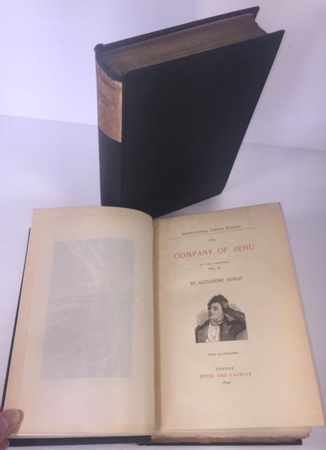 Company of Jehu, The (TWO VOLUMES) (International Limited Edition set #'s 19 &amp; 20)by: Dumas, Alexandre