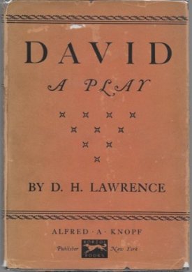 David: A Playby: Lawrence, D.H.