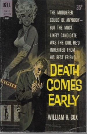 Death Comes Earlyby: Cox, William R. 