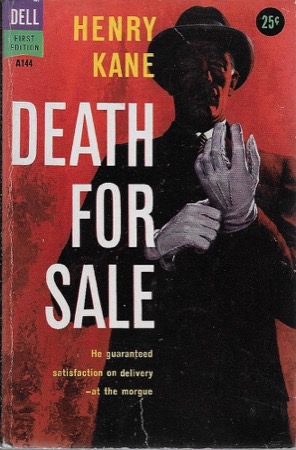 Death For Saleby: Kane, Henry 