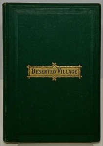 Deserted Village, Theby: Goldsmith, Oliver