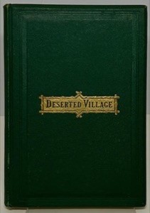 Deserted Village, Theby: Goldsmith, Oliver