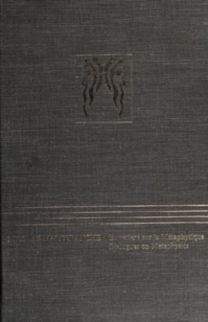 Dialogues on Metaphysics by: Malebranche, Nicolas