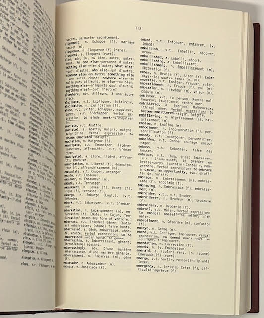 Dictionary of the Cajun Language, A (SIGNED)by: Daigle, Jules O. 