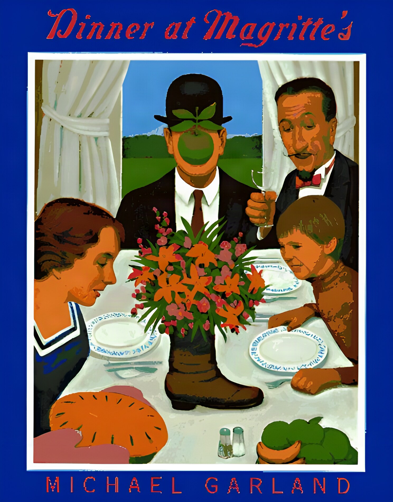 Dinner at Magritte'sby: Michael Garland 