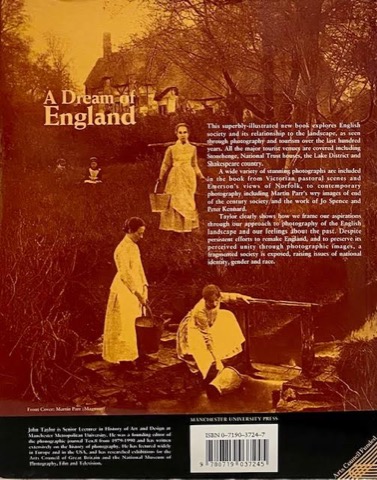 Dream of England, A: Landscape, Photography and the Tourist's Imaginationby: Taylor, john