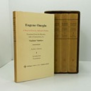 Eugene Onegin: A Novel in Verse by Aleksandr Pushkin. Translated from the Russian, with a Commentary, by Vladimir Nabokov (4 Vols.)by: Nabokov (Transl.), Vladimir and