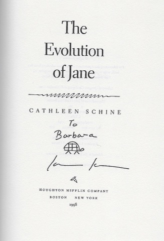 Evolution of Jane, The (SIGNED COPY)by: Schine, Cathleen
