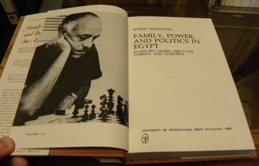 Family, Power, and Politics in Egypt: Sayed Bey Mare--His Clan, Clients, and Cohorts by: Robert Springborg