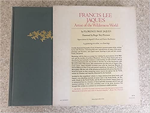 Francis Lee Jaques - Artist of the Wilderness Worldby: Jaques, Florence Page