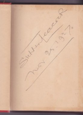 Frenzied Fiction (SIGNED COPY)by: Stephen Leacock