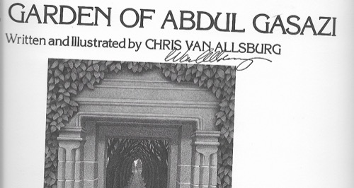 Garden of Abdul Gasazi, The (SIGNED COPY)by: Van Allsburg, Chris
