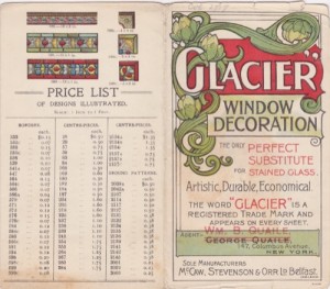 Glacier Window Decoration Brochureby: N/A