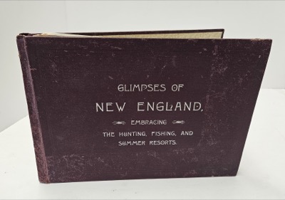 Glimpses of the Great Pleasure Resorts of New England embracing the Mountains of New Hampshire also the hunting, fishing, and sea-shore resorts of Maine by: N/A