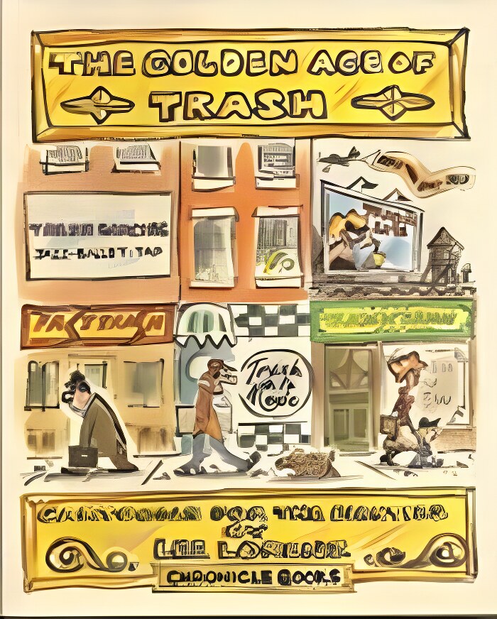 Golden Age of Trash, The: Cartoons for the Eightiesby: Lorenz, Lee