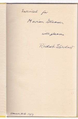 Great Praises (SIGNED COPY)by: Eberhart, Richard 