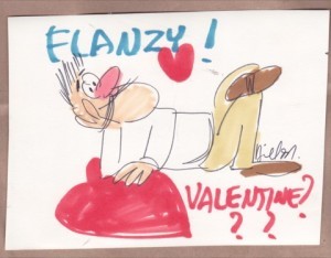Hand-Drawn Greeting Card (SIGNED)by: Bill Melendez