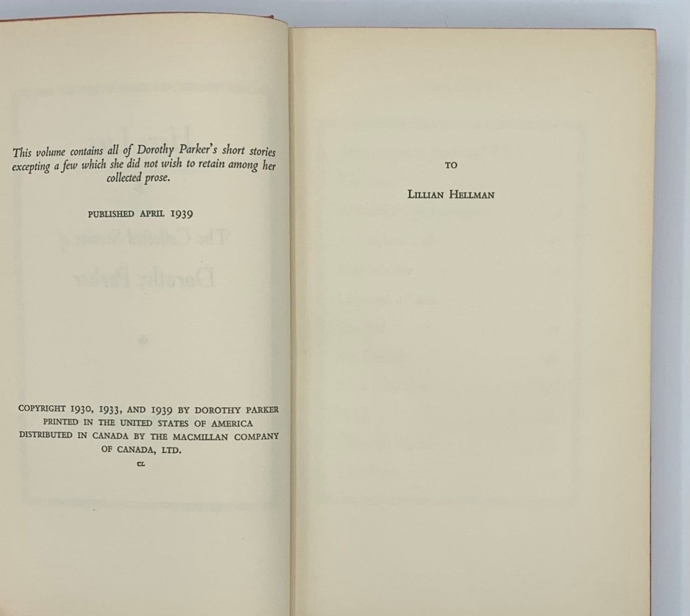 Here Lies: The Collected Stories of Dorothy Parkerby: Dorothy Parker