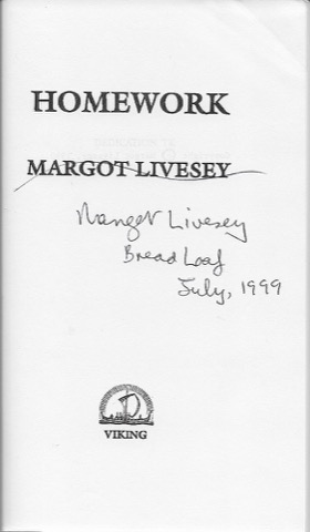 Homework (SIGNED PROOF)by: Livesey, Margot