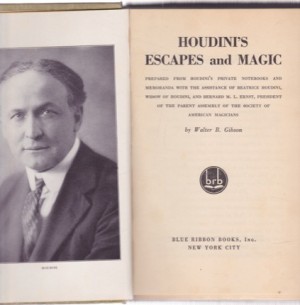 Houdini's Escapes and Magicby: Walter B. Gibson