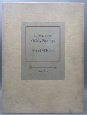 In Memory of My Feelings: A Selection of Poems by Frank O'Haraby: Frank O'Hara 