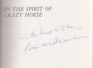 In the Spirit of Crazy Horse (SIGNED PROOF)by: Matthiessen, Peter