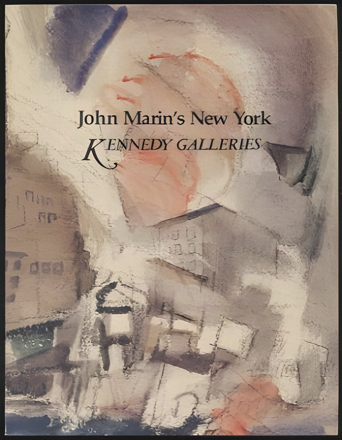 John Marin's New Yorkby: Kennedy Galleries