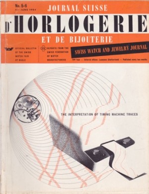 Journal Suisse D'Horlogerie Et De Bijouterie, English Edition, May - June 1954by: N/A