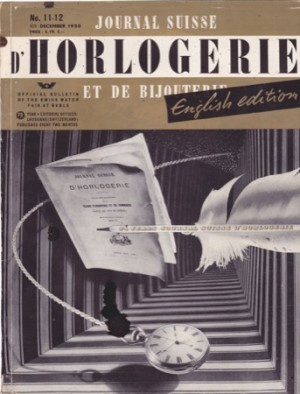 Journal Suisse D'Horlogerie Et De Bijouterie, English Edition, November - December 1950by: N/A