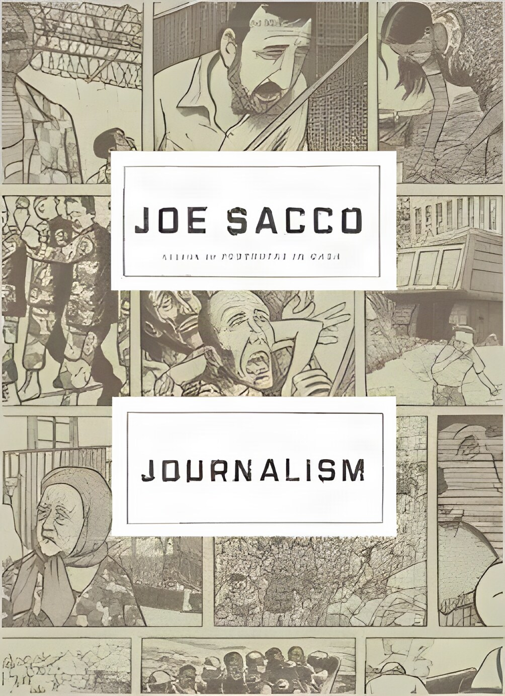Journalismby: Sacco, Joe