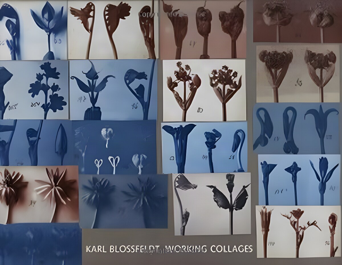 Karl Blossfeldt: Working Collagesby: Wilde , Ann and Jurgen
