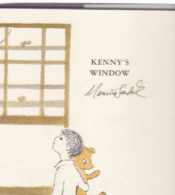 Kenny's Window (SIGNED COPY) by: Sendak, Maurice 