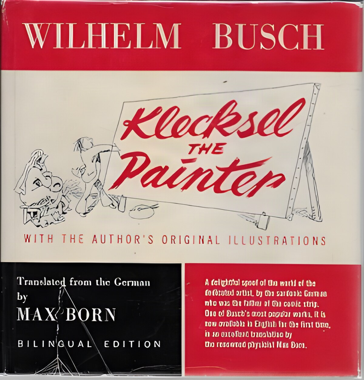 Klecksel the Painterby: Busch, Wilhelm