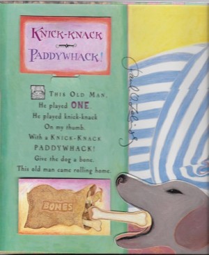 Knick-Knack Paddywhack - A Moving Parts Book (SIGNED COPY)by: Zelinsky, Paul O. 