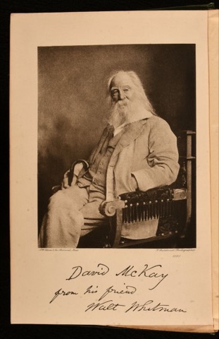 LEAVES OF GRASS. Including a Facsimile Autobiography Variorum Readings of the Poem and a Department of Gathered Leaves.by: Walt Whitman 