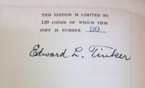 Lafcadio Hearn's American Days (SIGNED COPY)by: Tinker, Edward Larocque 