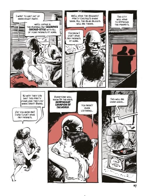 Last On His Feet: Jack Johnson and the Battle of the Centuryby: Youssef Daoudi (Illust.), Adrian Matejka (Author)