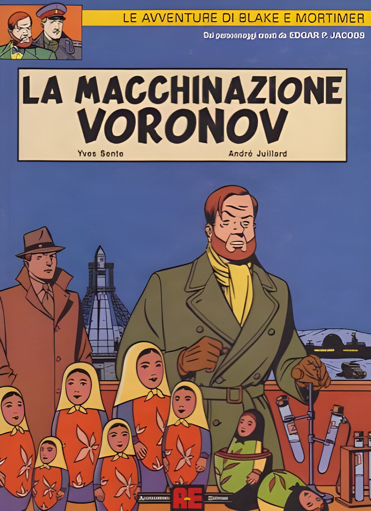 Le avventure di Blake e Mortimer: La macchinazione Voronov by: Jacobs Edgar P.; Sente Yves; Juillard Andre 