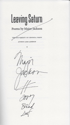 Leaving Saturn (SIGNED COPY)by: Jackson, Major